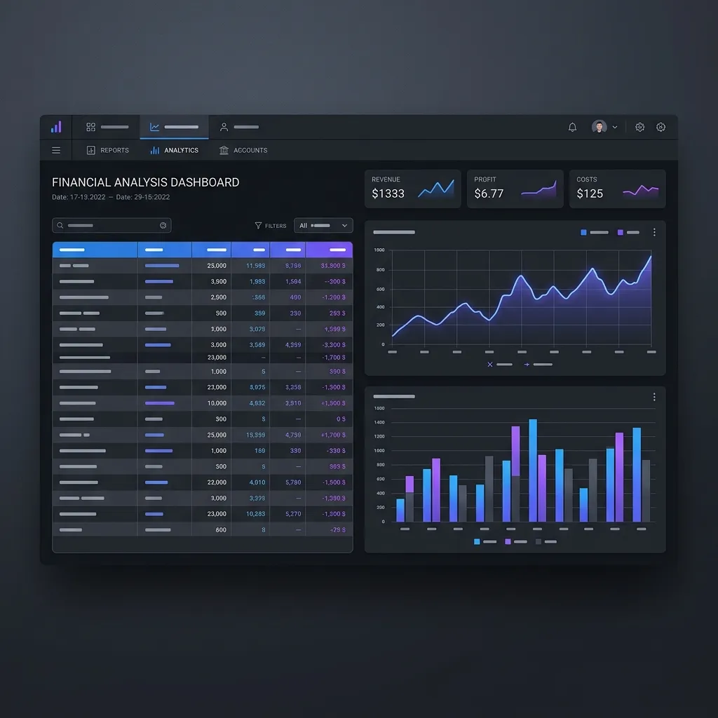 Analyse d'un FEC : extraction des écritures comptables et indicateurs de pilotage